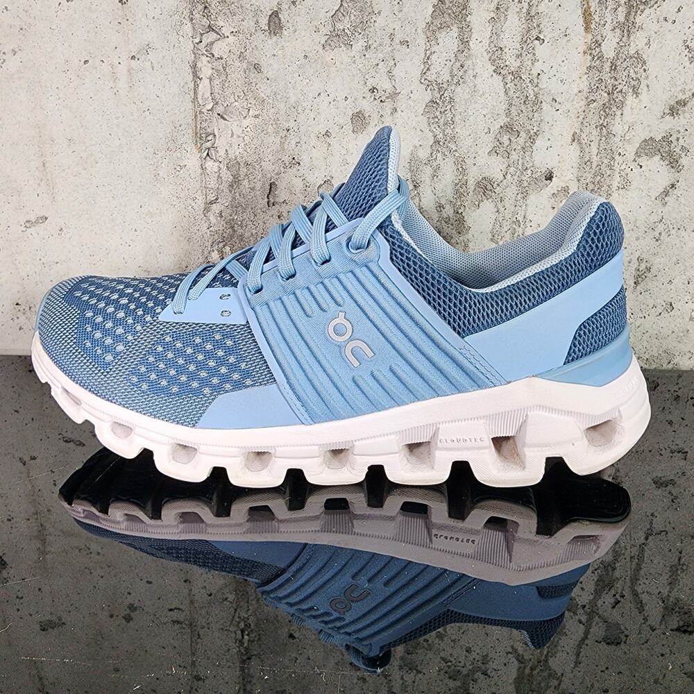 On Running Cloudswift Womens Size 6.5 Lake Sky Blue Running Shoes - Picture 2 of 6